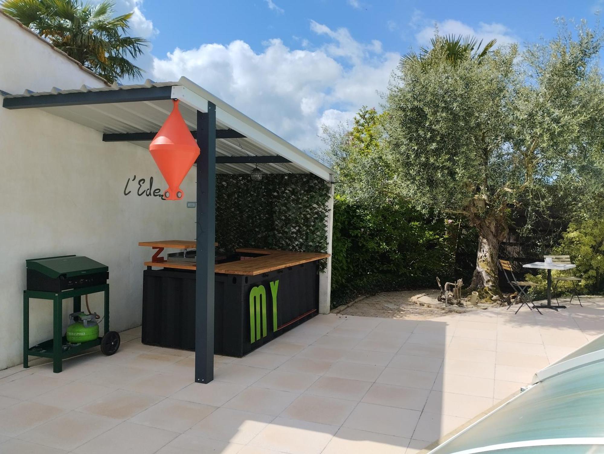 L'Eden Naturiste Spas Challans Exterior photo